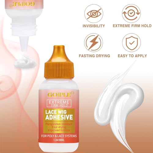 Goiple Complete Lace Wig Installation Kit with Tint Mousse & Melting Spray
