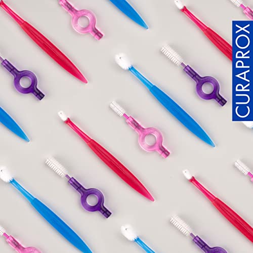 Curaprox CPS 408 Perio Interdental Brush Starter Set - 5 Brushes & Holder