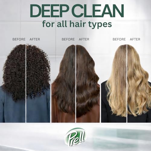 Prell Original Green Deep Cleansing Shampoo, Classic Clarifying Formula, 30 oz