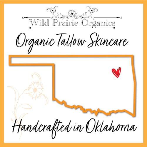Wild Prairie Organics Handmade Organic Whipped Tallow Balm with Frankincense