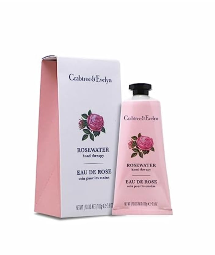 Crabtree & Evelyn Rosewater Hand Therapy Cream, 3.5 oz