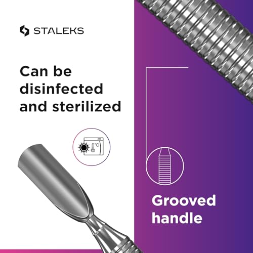 Staleks Pro Expert 30 Dual-Ended Cuticle Pusher Tool