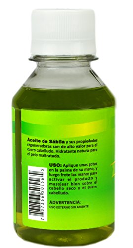 Aloe Vera Oil 4 Oz - Natural Moisturizer for Hair & Scalp