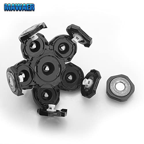 MAWAER 6-Blade Electric Shaver Replacement Head for Universal Shavers