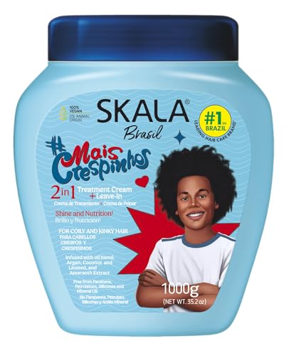 SKALA 2-in-1 Treatment Cream & Leave-In Conditioner for Coily Hair - 35.2 oz