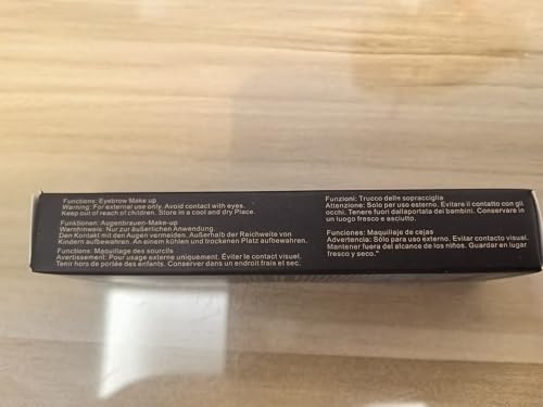 Waterproof Eyebrow Gel Black Brown Long Lasting Smudge-Proof Makeup