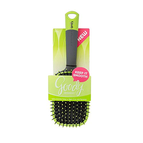 Goody Detangle It Cushion Paddle Brush - 9.5-Inch Rectangular Hair Brush