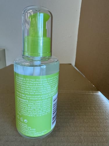 Luseta Macadamia Oil Hair Serum for Normal & Dry Hair, 3.38 oz
