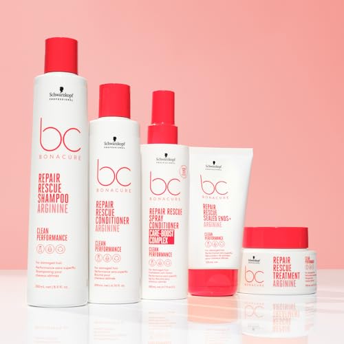 BC BONACURE Peptide Repair Rescue Sealed Ends, 3.38-Ounce (100 mL)