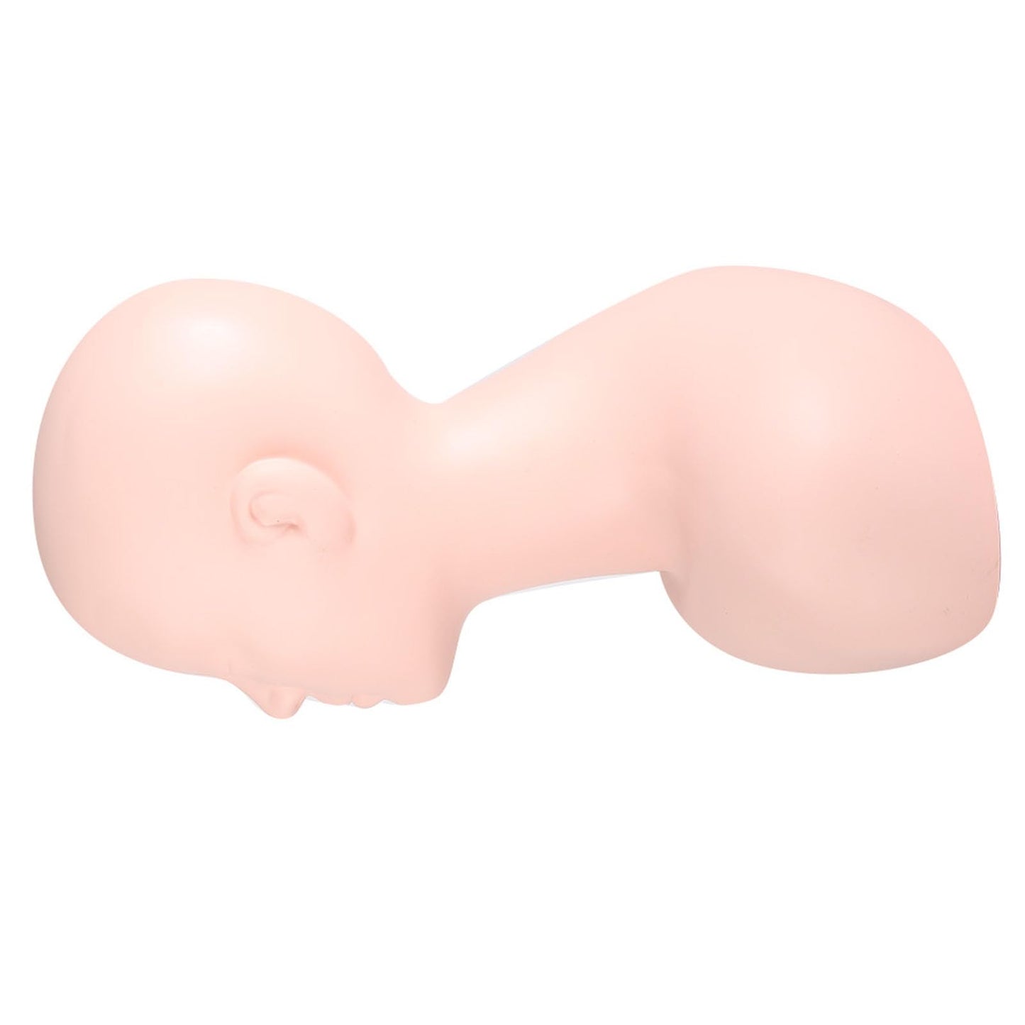Makeup Practice Mannequin Head Silicone Soft Touch Practice Head Micro Blading Practice Model for Eyelashes Graftin Wig Hat Display