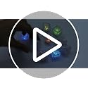 Reusable Light Up Ice Cubes - 12 Pack Color Changing Glow Cubes