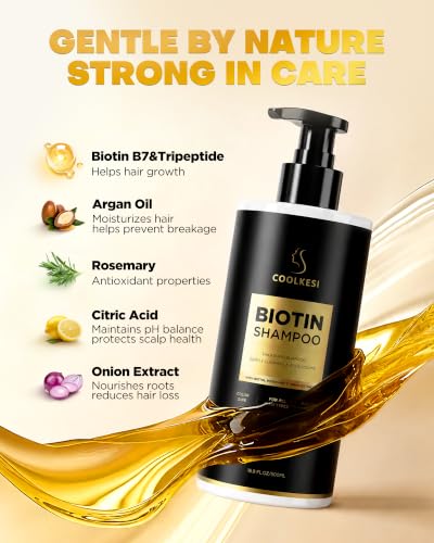 Biotin Hair Growth Shampoo & Conditioner Set for Stronger Hair