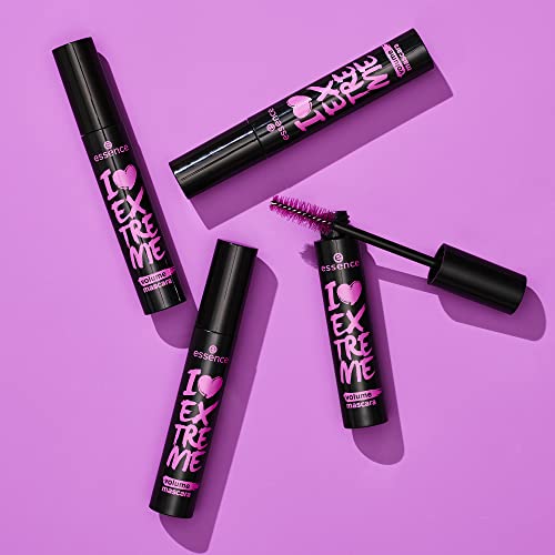 Essence I Love Extreme Volume Mascara 0.41oz Black (Pack of 3)
