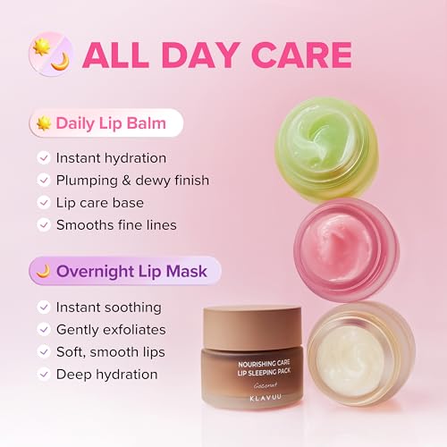Klavuu Berry Lip Sleeping Mask for Chapped Lips - 0.7oz