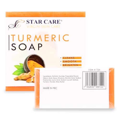 Turmeric Soap Bar 3.5oz - Natural Anti-Aging Cleanser for Glowing Skin