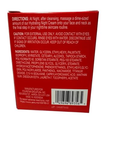 b.pure Revitalizing Hydrating Night Cream - Anti-Aging Skin Moisturizer