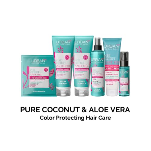 Urban Care Coconut & Aloe Vera Hair Serum for Color-Treated Hair