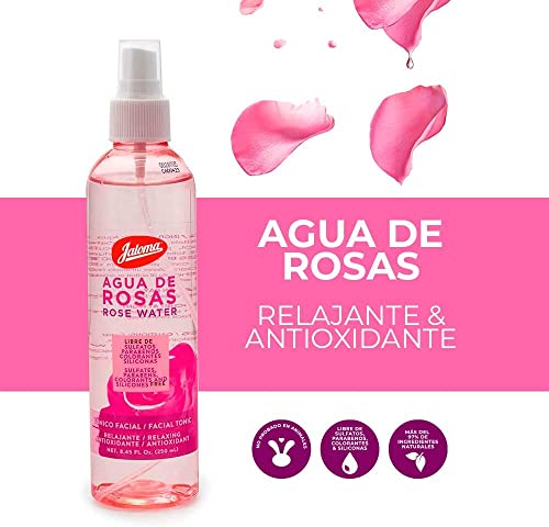 Jaloma Rose Water Facial Toner, Antioxidant & Relaxing 250ml