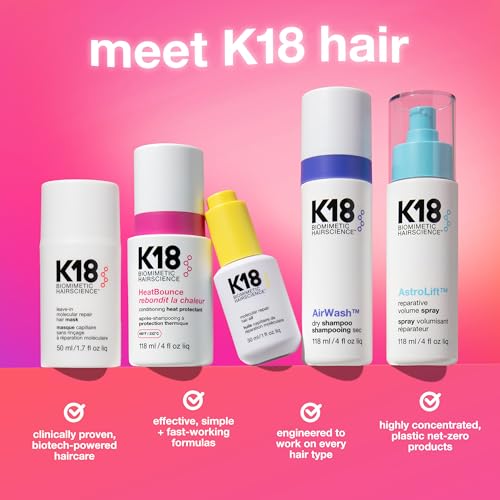 K18 Damage Shield Protective Conditioner 1.8 Fl Oz - Strength & Shine
