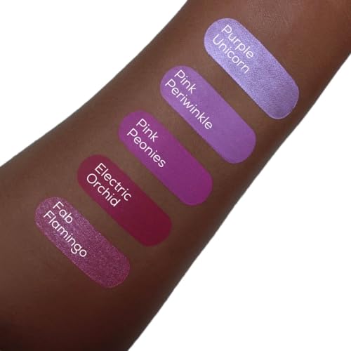 Aromi Pink Peonies Liquid Lipstick - Bright Magenta Fuchsia, Vegan & Waterproof