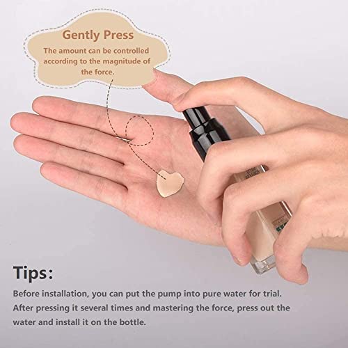 2PCS Replacement Air Pump for Maybelline Fit Me Foundation - Black