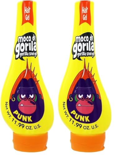 Moco de Gorila Punk Hair Gel - Indestructible Hold, 11.9 oz