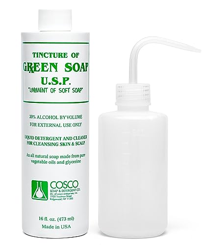Cosco Green Soap 16oz - Professional Tattoo & Piercing Skin Prep
