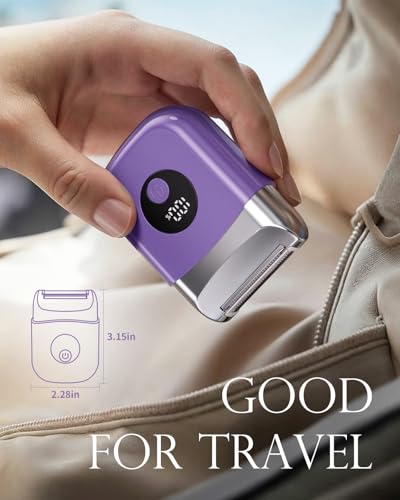 Electric Shaver for Women, IPX7 Waterproof Wet & Dry Rechargeable Razor