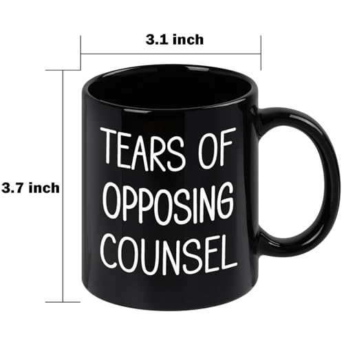Tears of Opposing Counsel Mug - Humorous Gift for Lawyers, 11 Oz