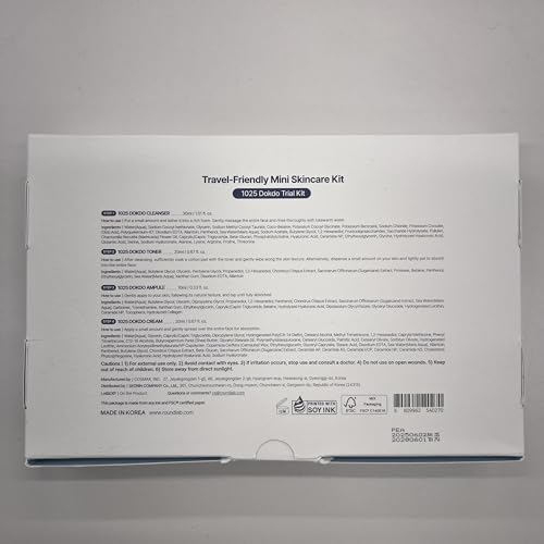 ROUND LAB Dokdo Hydrating Mini Kit for Dry & Sensitive Skin