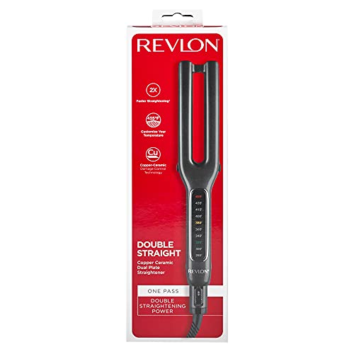 Revlon Double Straight Copper Ceramic Dual Plate Hair Straightener