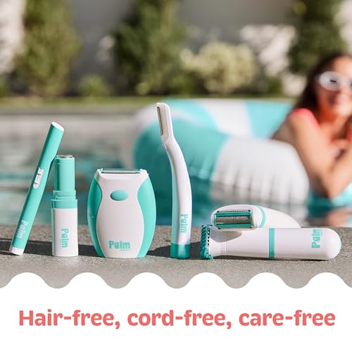 PalmPerfect Facial Hair Remover for Women ? Portable Lipstick-Sized Shaver