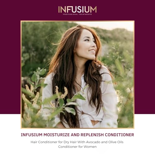 Infusium Moisturize & Replenish Conditioner, 13.5 Fl Oz (Pack of 2)