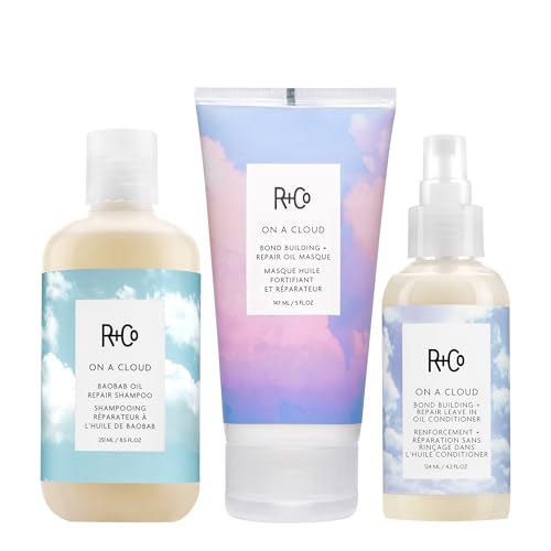 R+Co On A Cloud Baobab Repair Shampoo | Gentle Cleansing + Rebonds + Hydrates | Vegan + Cruelty-Free | 8.5 OZ