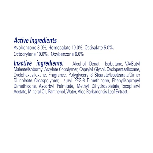 Banana Boat Sport Sunscreen Spray SPF 100 - 6 oz, Water & Sweat Resistant