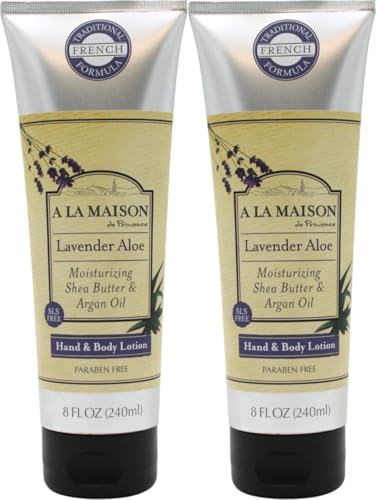 A La Maison de Provence Lavender Aloe Hand Cream, 1.7 oz (2 Pack)
