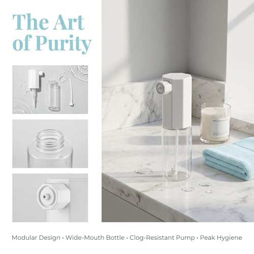Rechargeable Touchless Foam Soap Dispenser for Kitchen & Bathroom