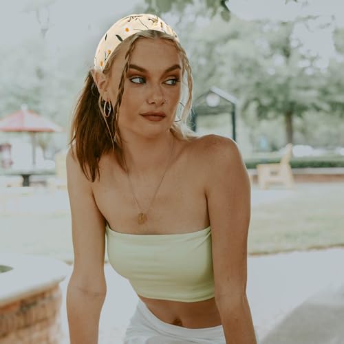 AOPRIE 10 Pack Flower Turban Headbands for Women & Girls