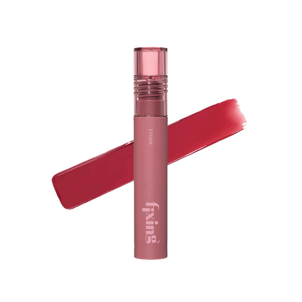 ETUDE Fixing Tint #01 Analog Rose - Long-Lasting, High-Pigment Liquid Lipstick | Waterproof Matte Finish | K-Beauty 4g