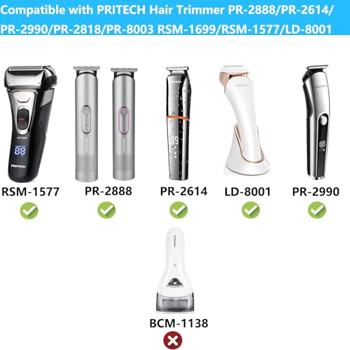 USB Charging Cable for Pritech Electric Shavers - 5FT