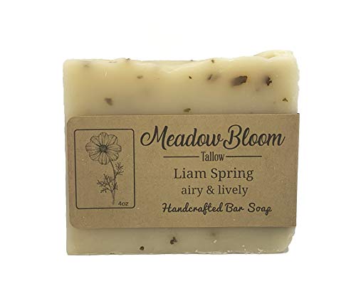 Hunter Cattle Co. Meadow Bloom Tallow Bar Soap - Rosemary & Spearmint 2 Pack