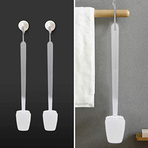Ergonomic Back Shower Brush with Long Handle for Exfoliating Skin