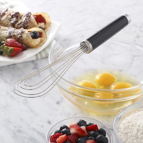 KitchenAid Flat Whisk - 11.5-Inch Stainless Steel Utensil