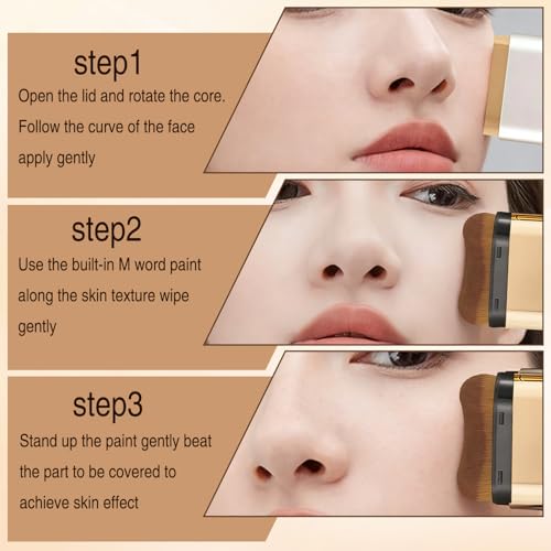 Luminous Dual-Ended Concealer Foundation Stick - #01 Ivory White