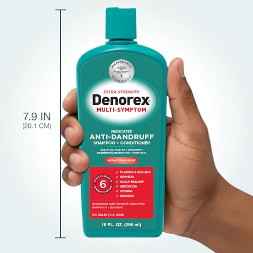 Denorex Extra Strength Anti-Dandruff Shampoo & Conditioner, 10 oz