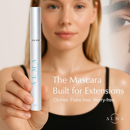ALMA COSMETICS Water-Based Eyelash Extension Mascara with Peptide Infusion