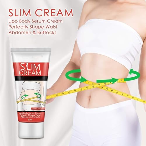 Hot Slimming Cream 2 Pack for Fat Burning & Body Shaping - Natural Ingredients