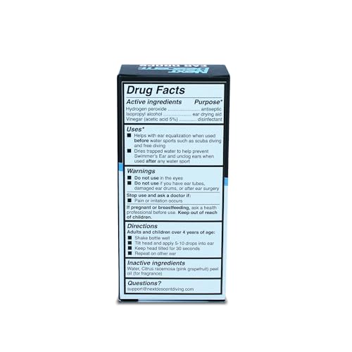 Next Descent Swimmers Ear Drops for Pool & Ocean Water - Variation 1