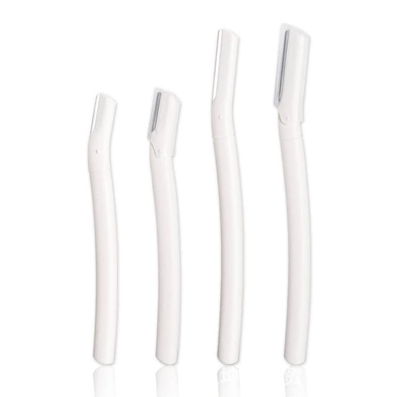 BEIDUOYANG Safe Eye Brow-Razor Eyebrow Trimmer Makeup Tools Face Body Hair Removal Shaver Woman Eyebrows Shaping Hair Shaper Tool for Men Women, Long Black