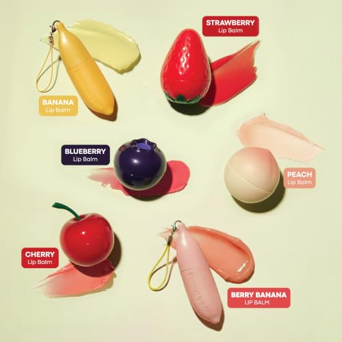 TONYMOLY Mini Fruit Lip Balm Set - Sheer Tint & Hydration